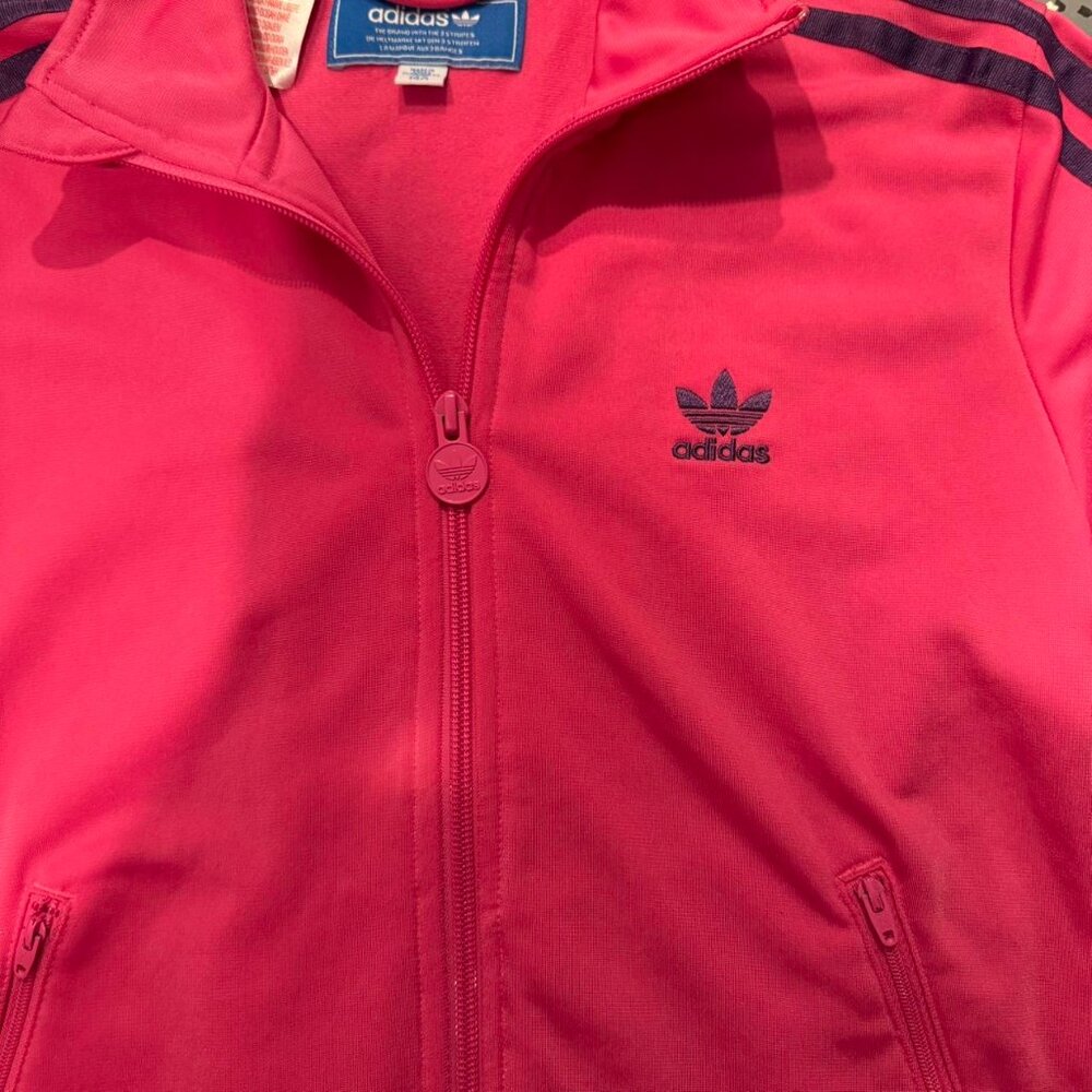 Adidas Originals pink track jacket - Picture 2 of 4